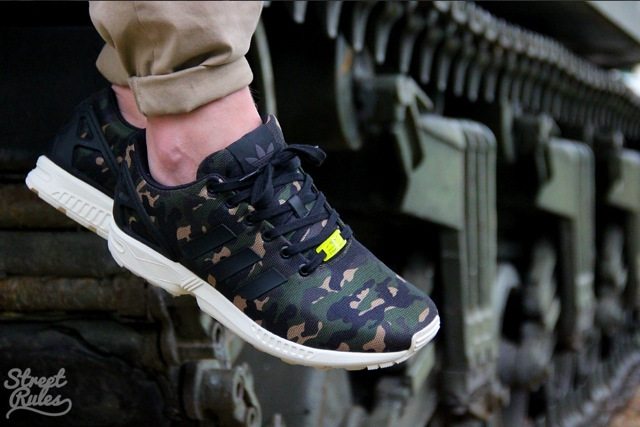 adidas zx flux militaire