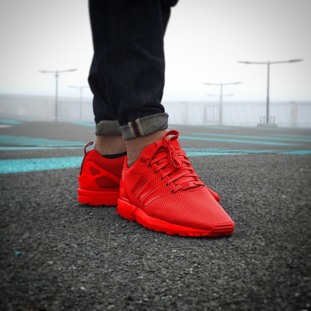 red adidas zx flux