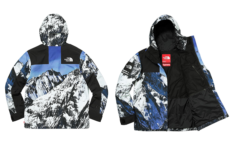 Supreme X North Face Mountain Collection