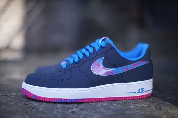Nike Air Force 1 Low - Blue/Vivid Pink