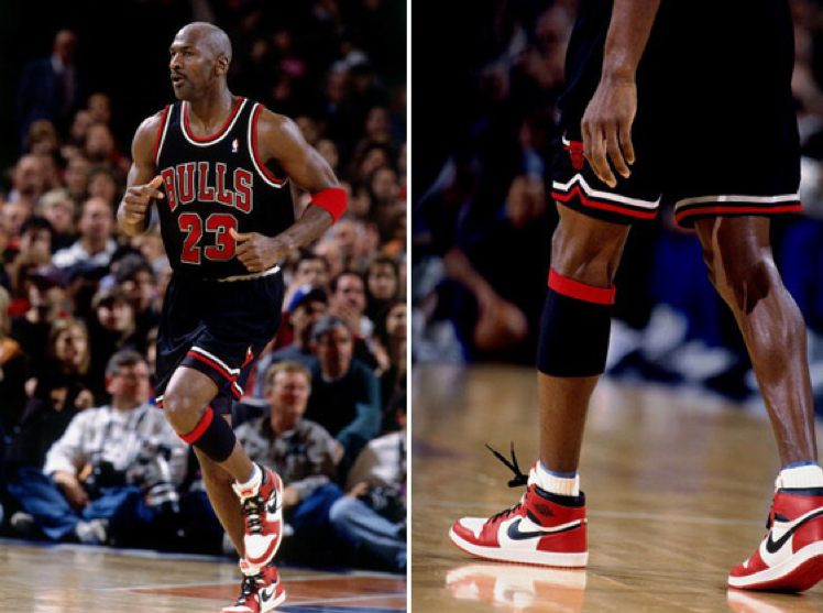 MJ Wears OG Nike Air Jordan 1 \