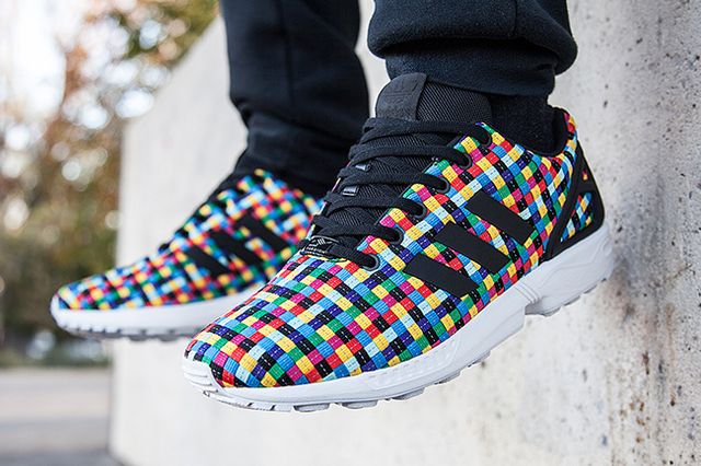 zx flux adidas reflective weave