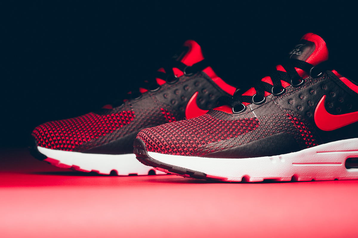 air max zero red and black