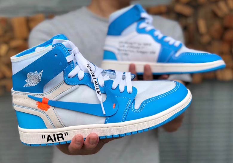 off white blue ones