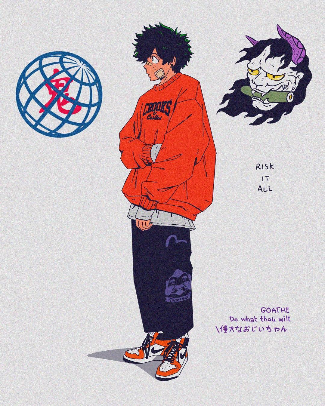 GOATHE Combines his Love for Manga, Anime, Streetwear & Hip-Hop
