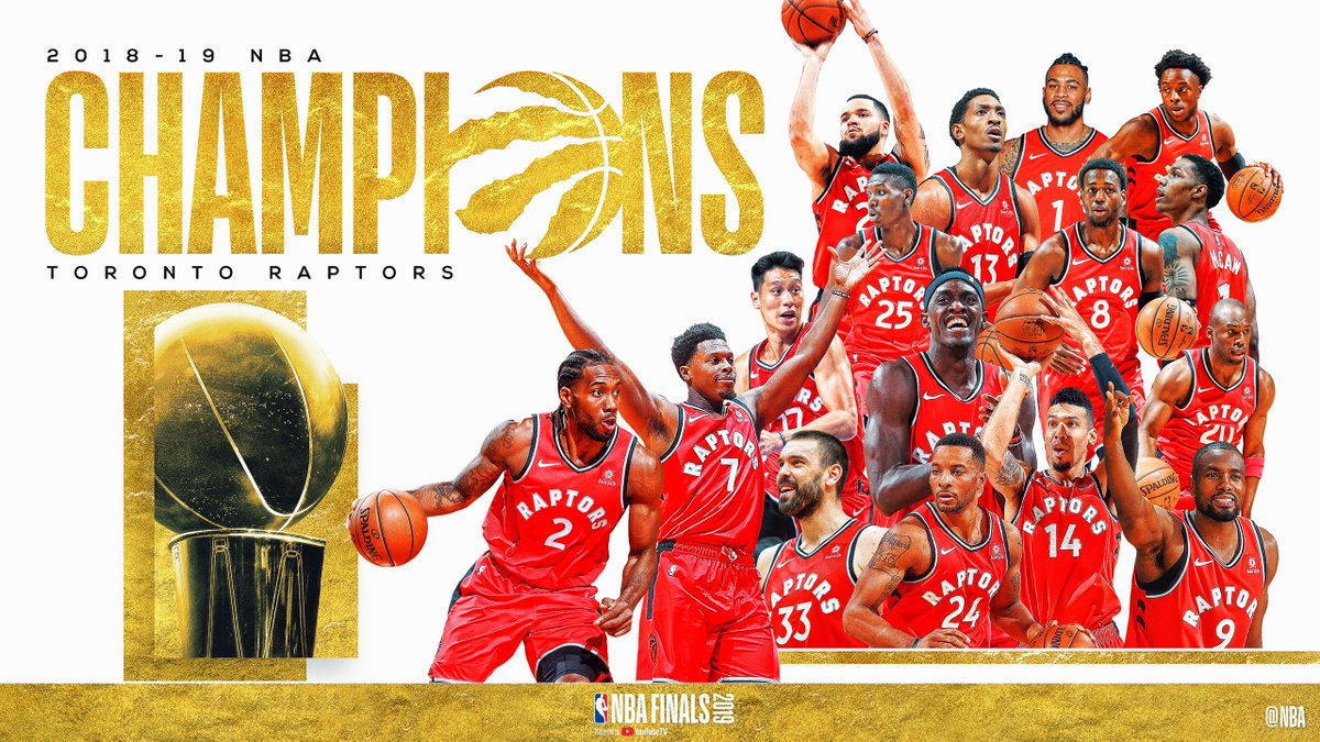 Raptors Win 2019 NBA Finals