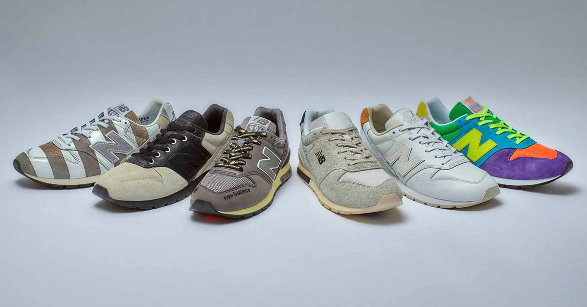 New Balance 996 Gets Six Japanese Collabs