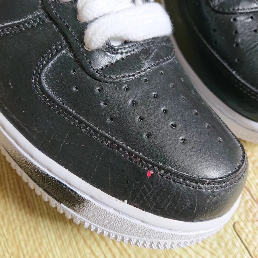 air force 1 leather cracking