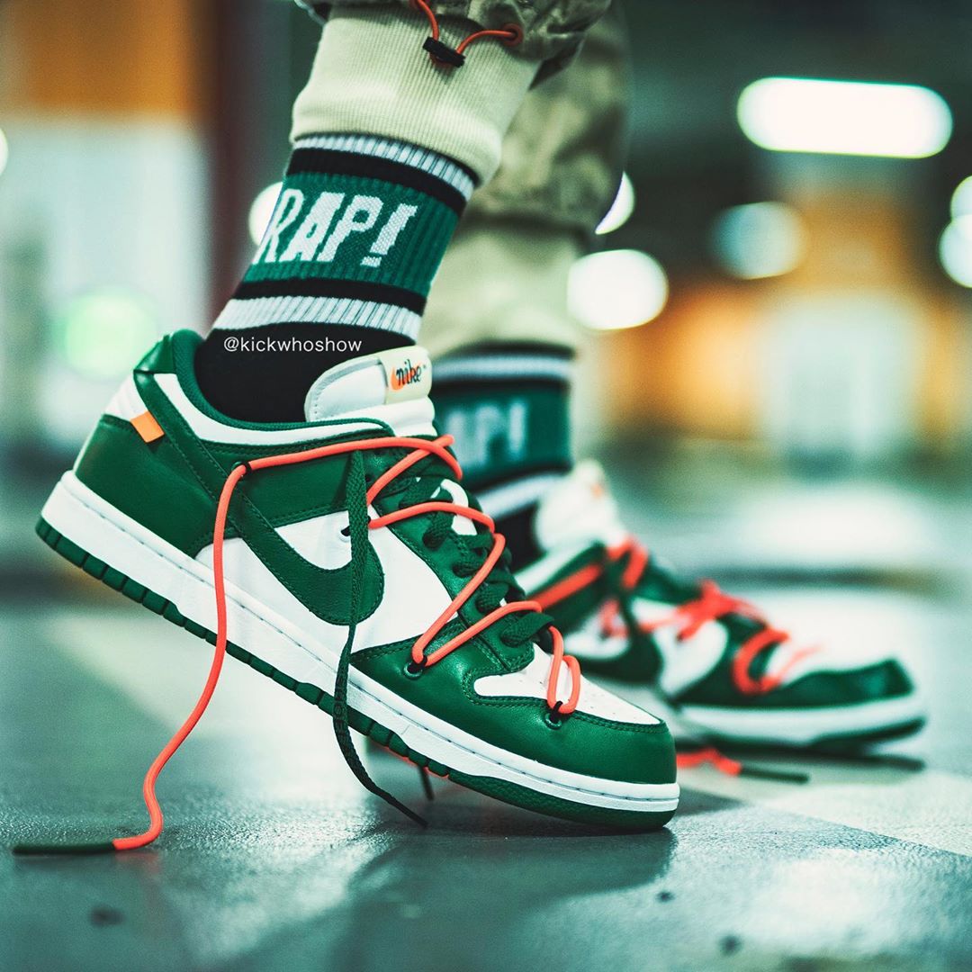 dunk low nike off white