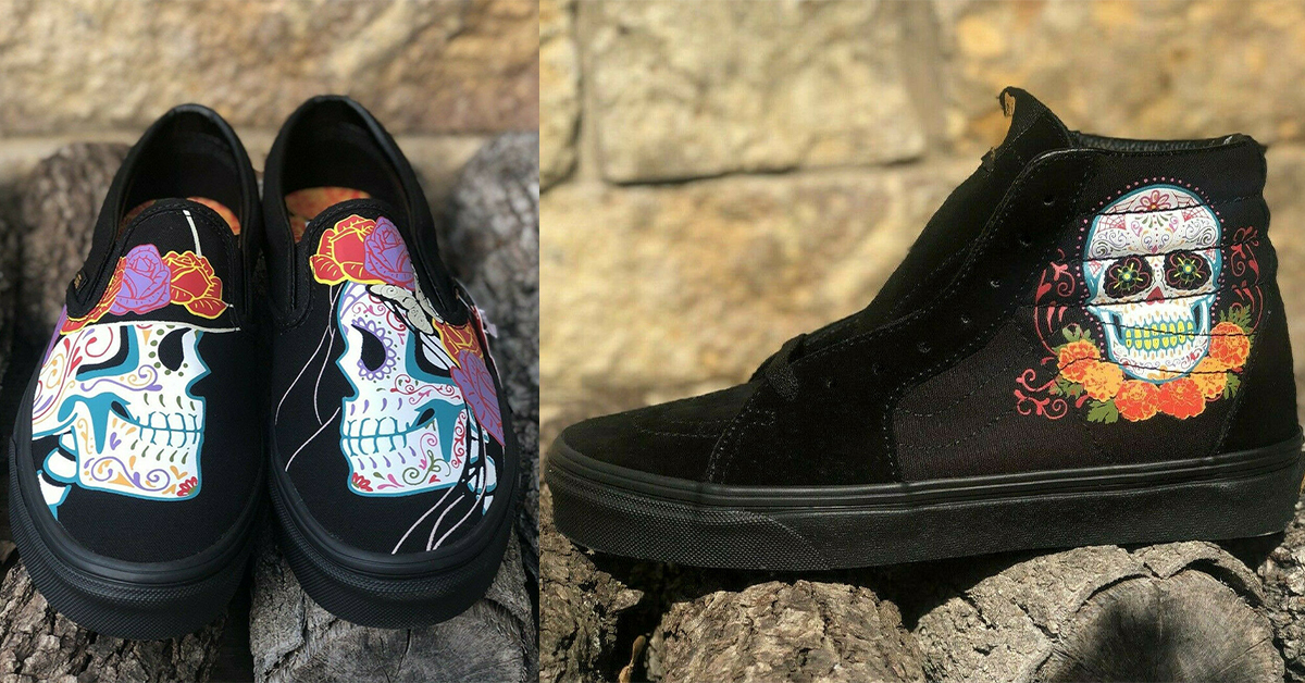 vans day of the dead shoes