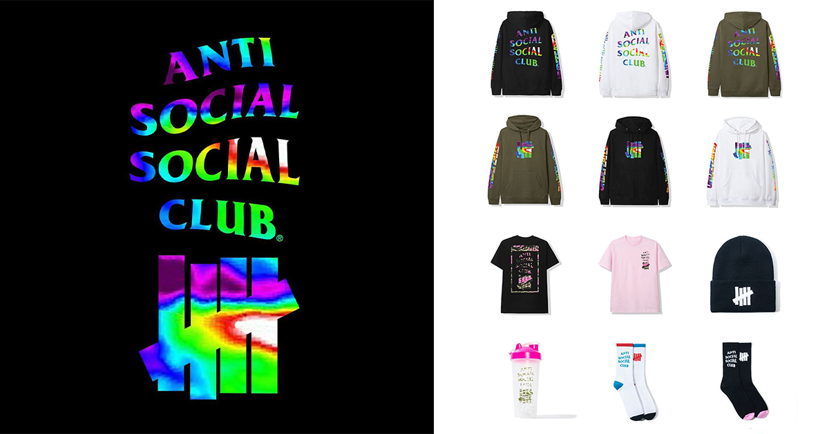 anti social social club UNDEFEATED Tシャツ - rehda.com