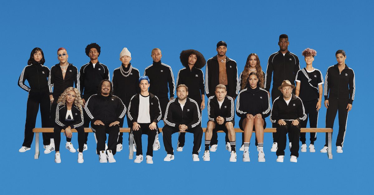 Sharpen chrysanthemum mat adidas Originals “Change Is a Team Sport” Campaign
