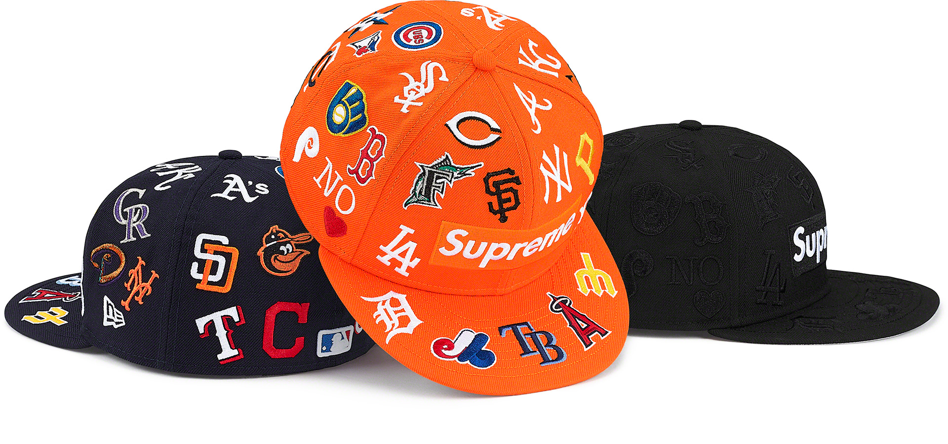 The Supreme x MLB x New Era Collection Drops This Week