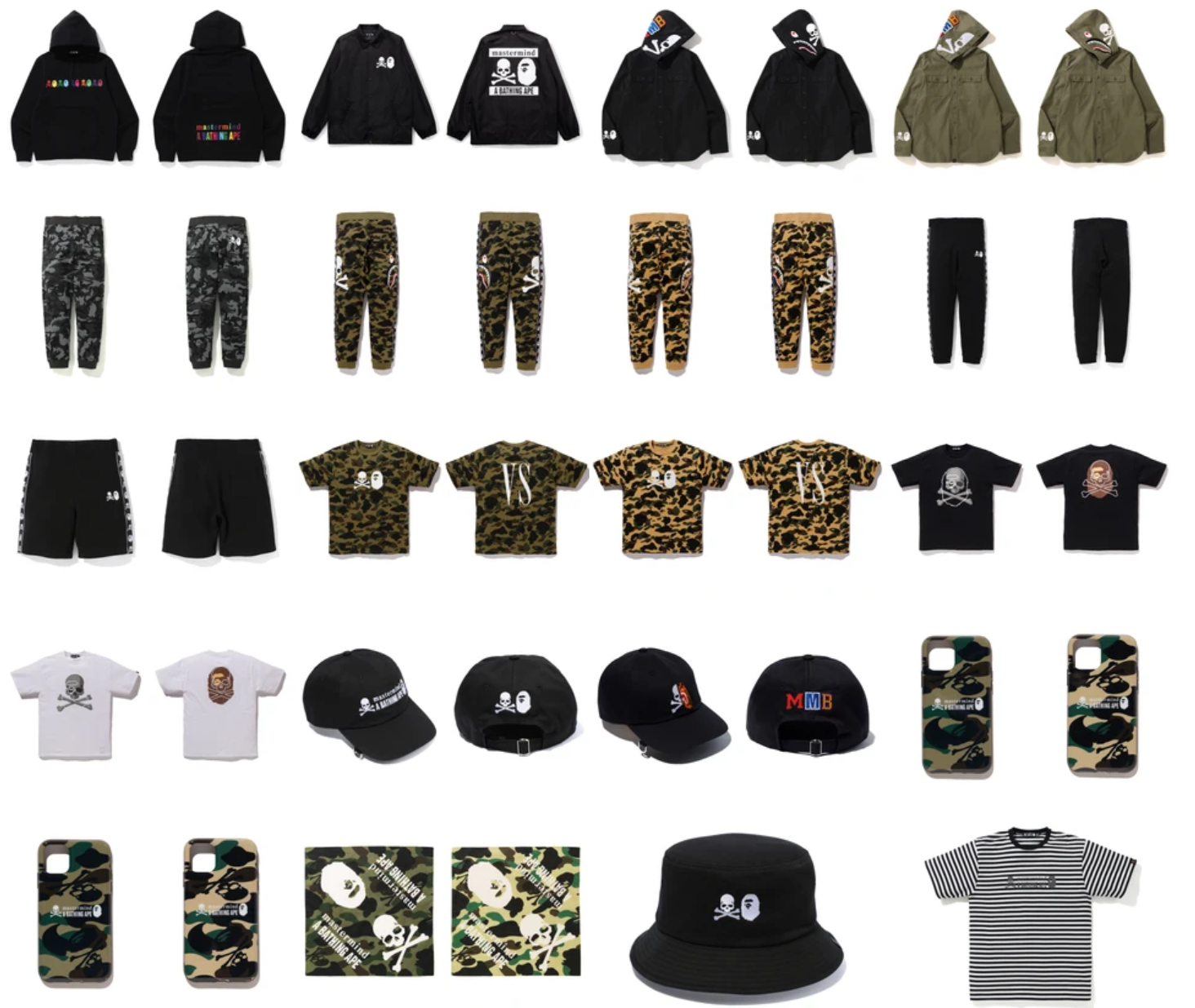 mastermind vs A BATHING APE Opens Pop-Up Shop in Tokyo