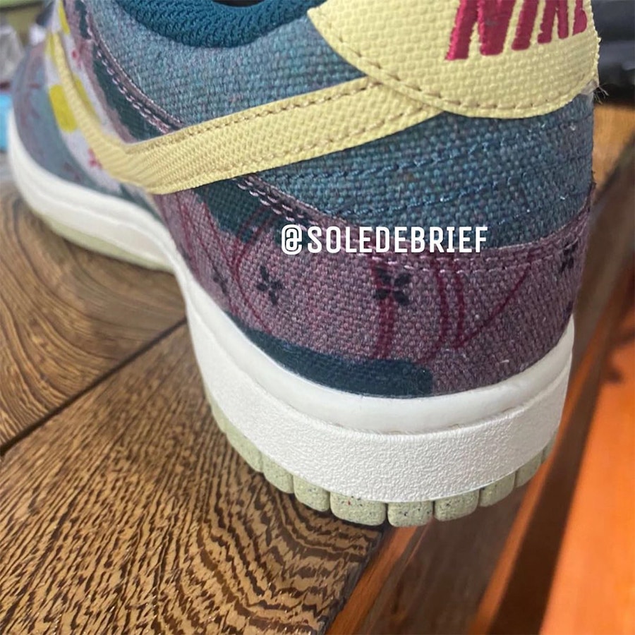 nike dunk low space hippie