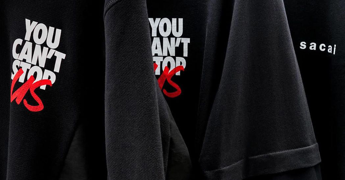 Sacai X Nike You Can T Stop Us Apparel Collection