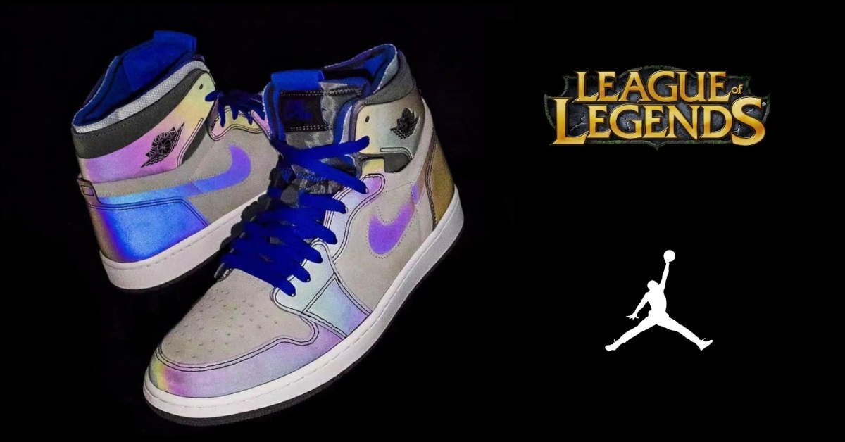 Lost Sprout Lemon Official Look at the League of Legends Air Jordan 1