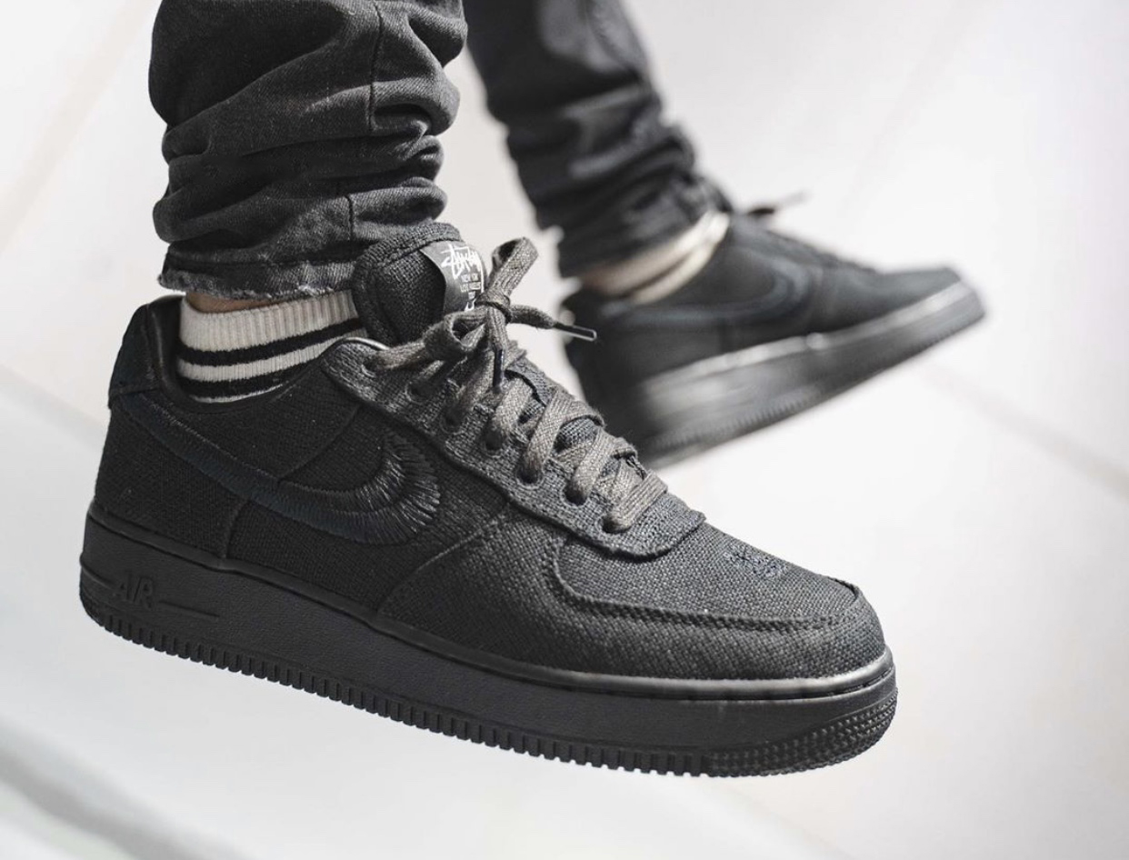 air force 1 black style