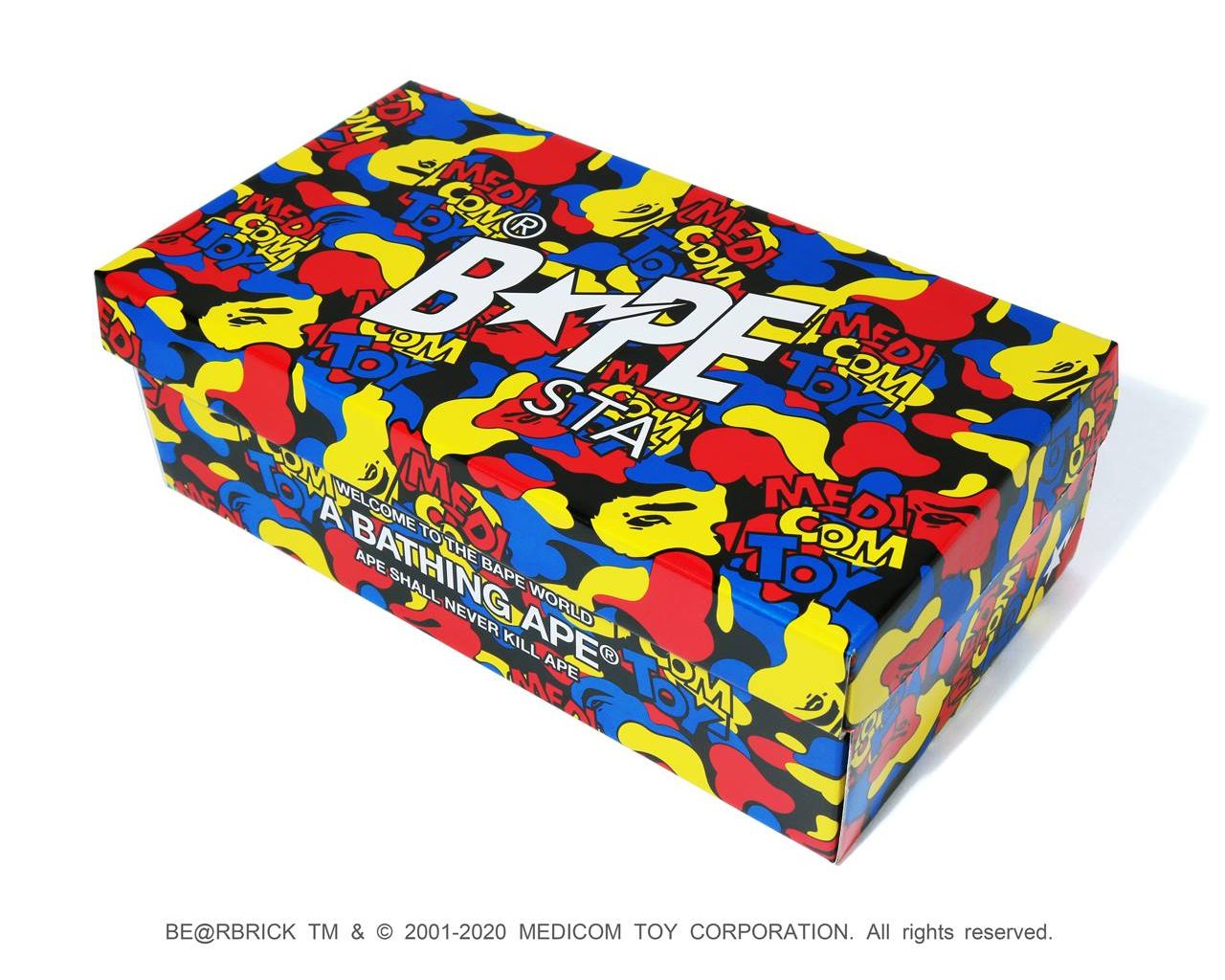 BAPE Releases Colorful Collection with MEDICOM TOY