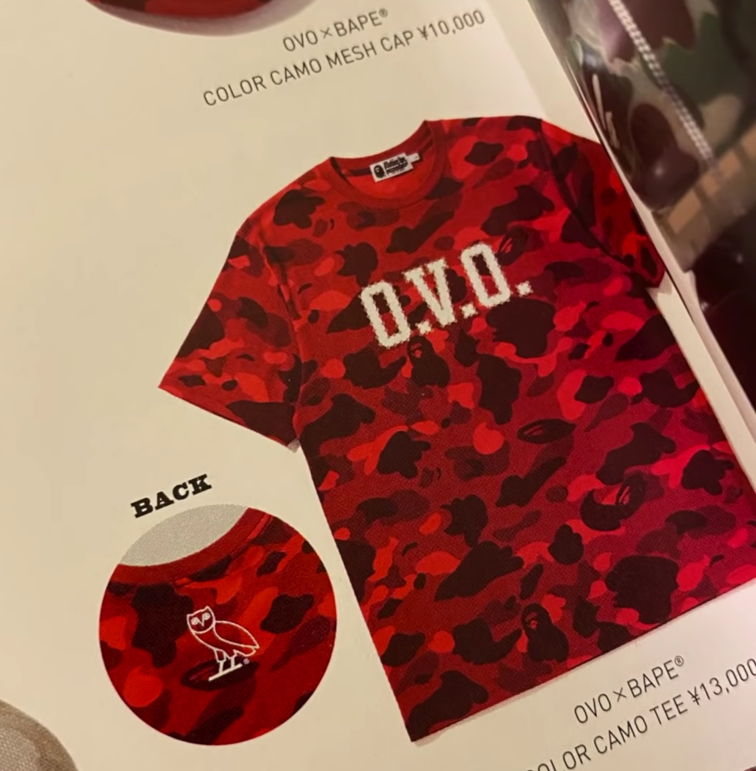 BAPE Announces Collaboration with Drake's OVO