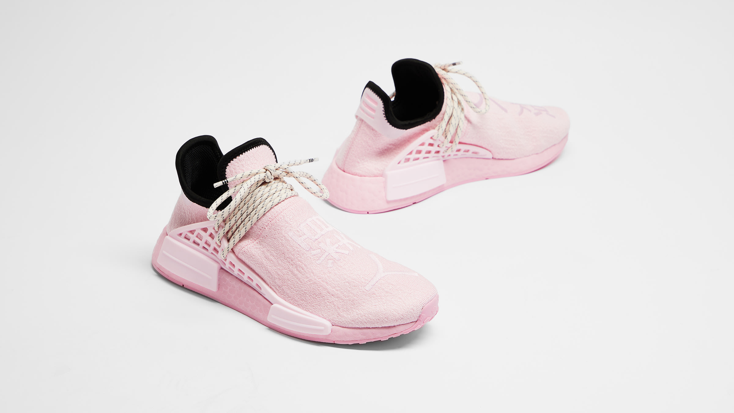 Pharrell x adidas NMD Hu “Bubblegum Pink” Release Date