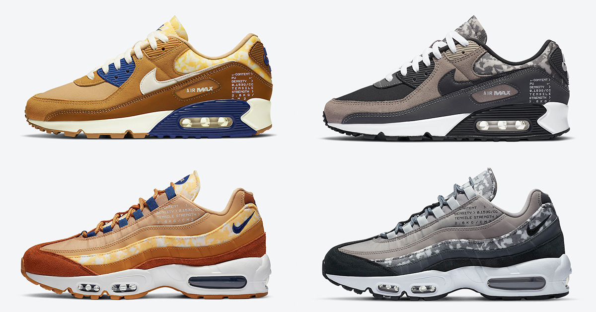 The Nike Air Max 90 and 95 Receive New 