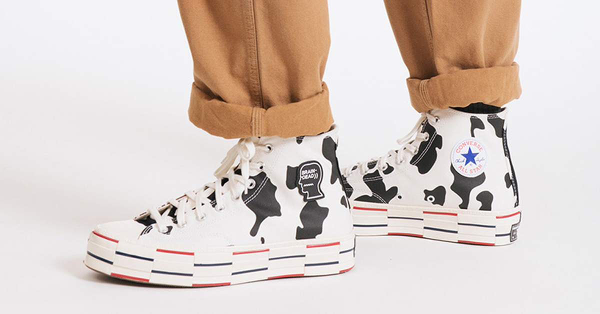 Brain Dead Joins Forces With Converse For 3-Piece Capsule كريم القرد