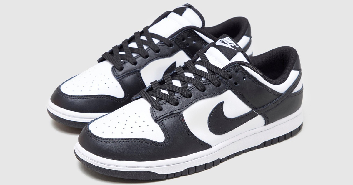 The Nike Dunk Low Arrives in a Black and White Colorway