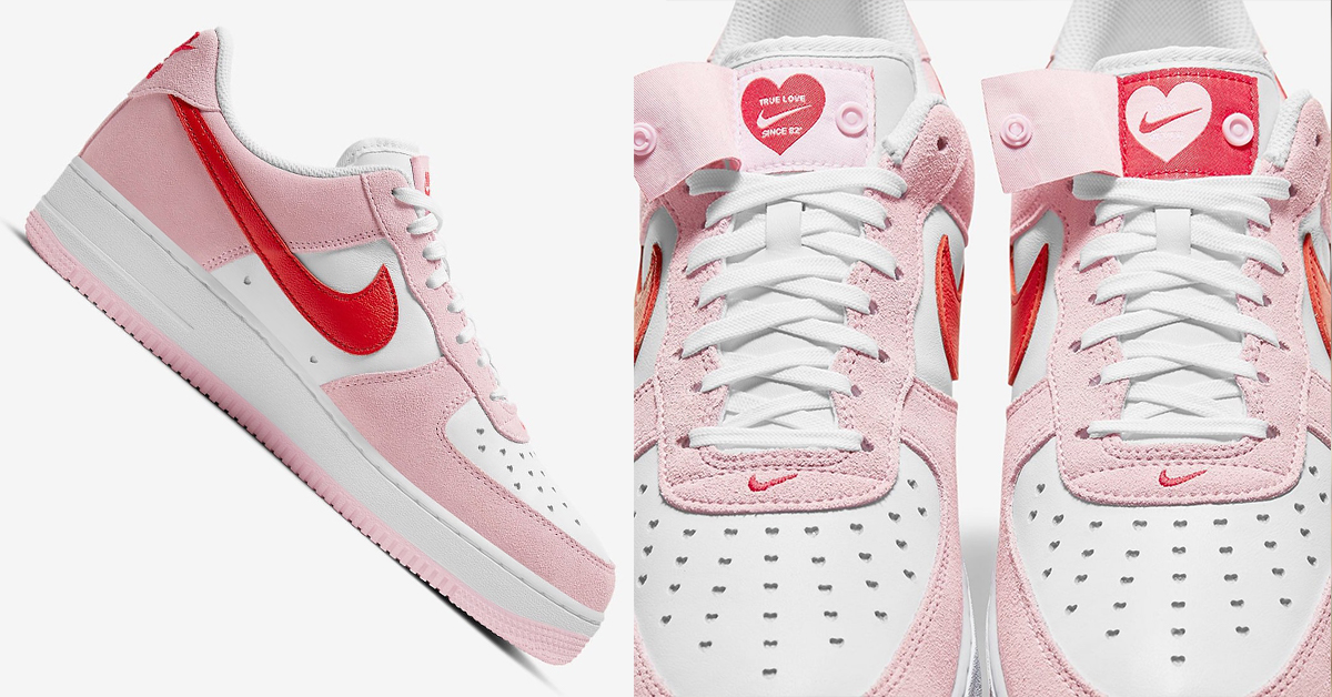 Nike Adds a “Love Letter” Air Force 1 to its Valentine's Day Lineup