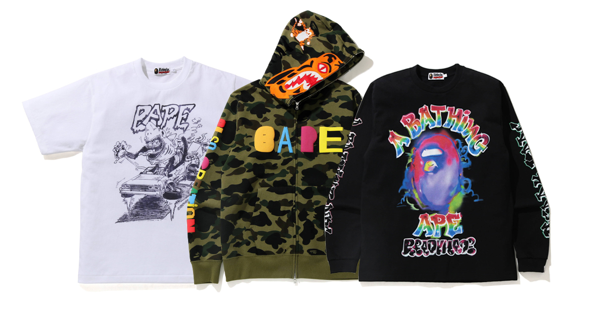BAPE and READYMADE Unite for Colorful Capsule Collection