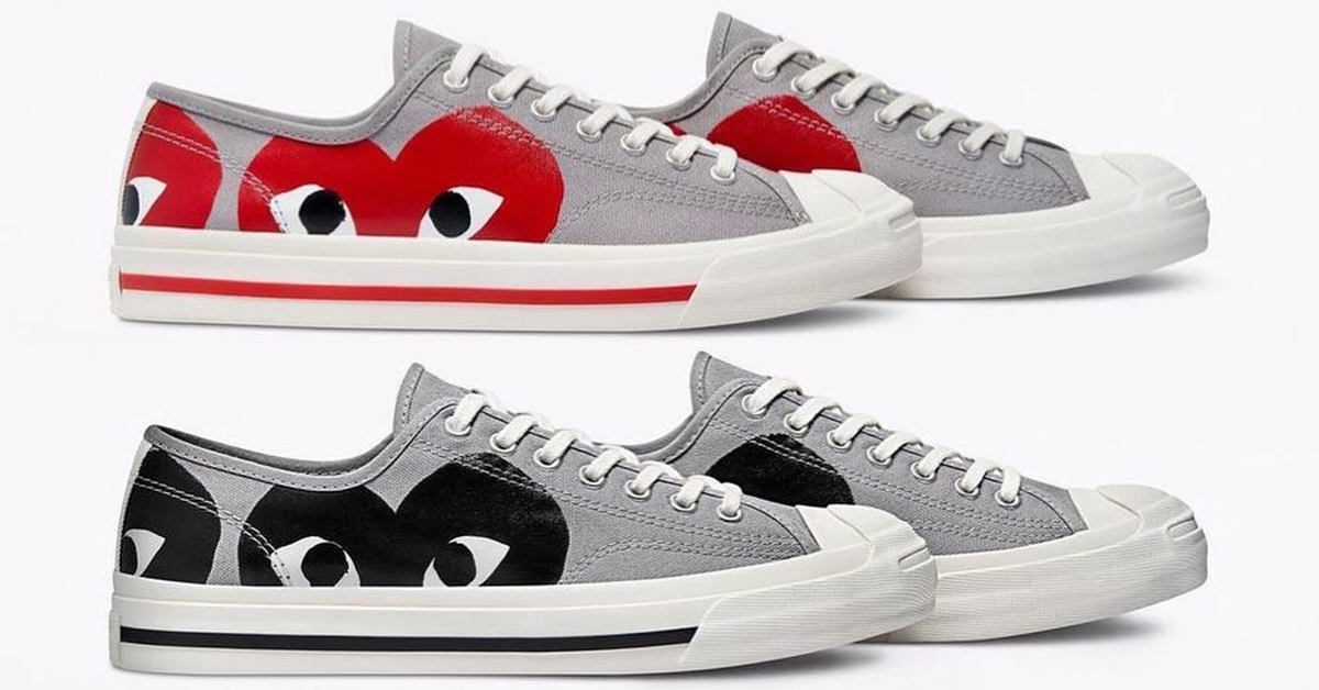 converse cdg jack purcell
