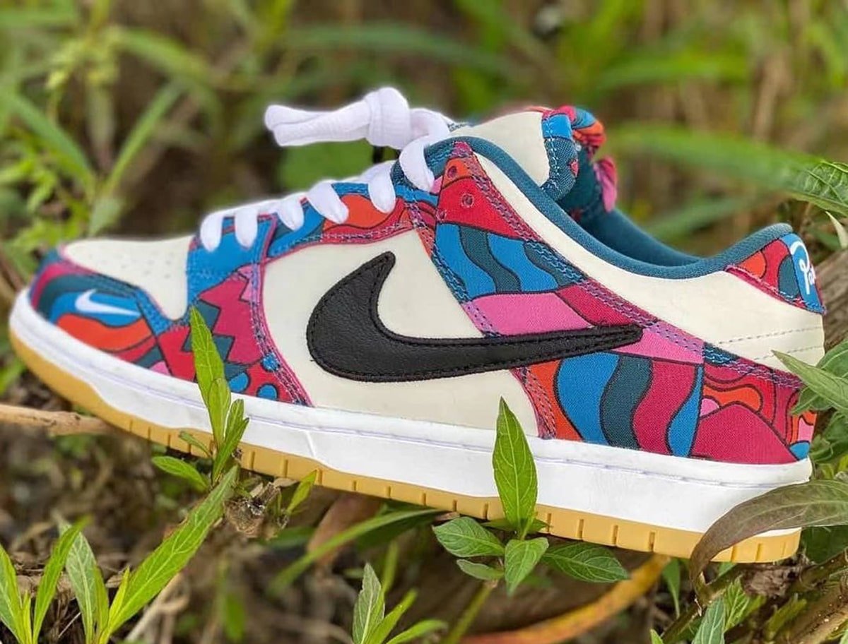 On-Feet Look at the Parra x Nike SB Dunk Low