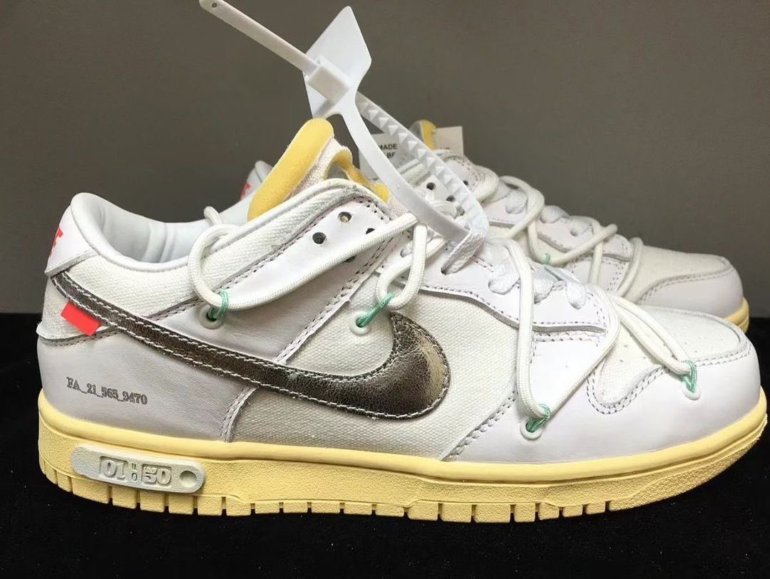 nike dunk low off white