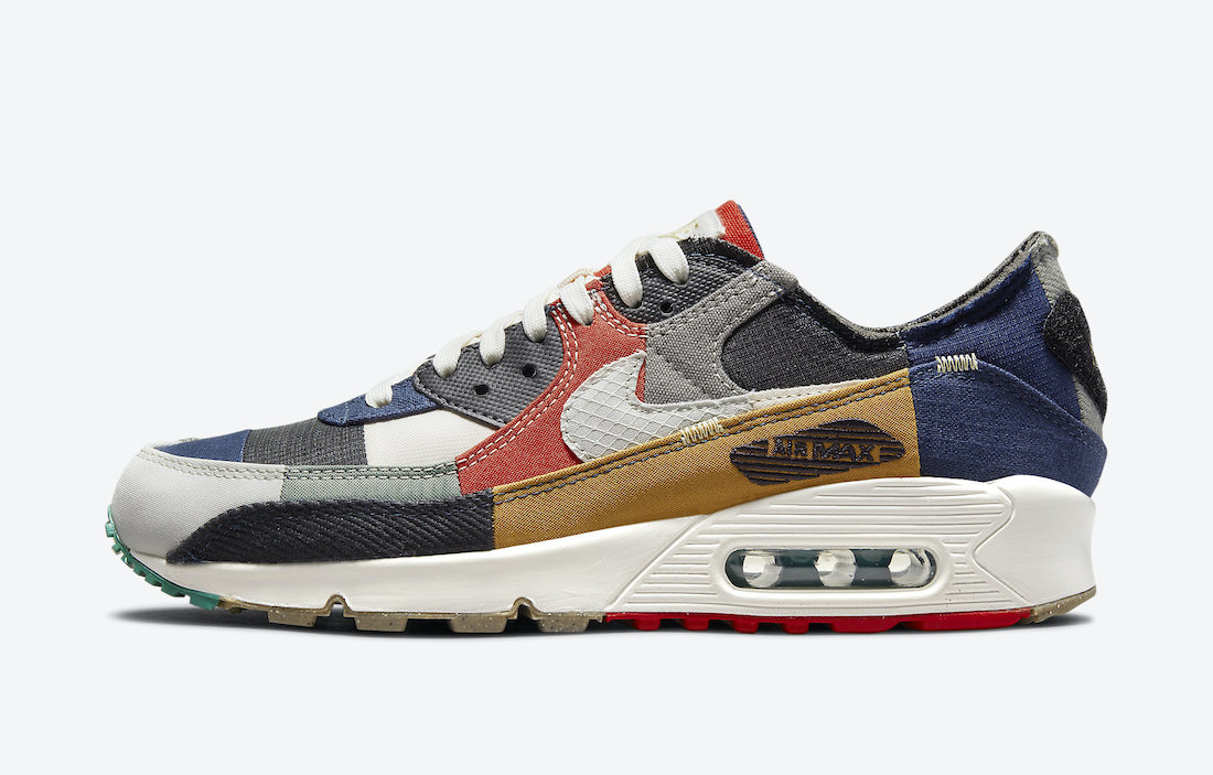 Nike Adds the Air Max 90 “Scrap” to its Move To Zero Lineup