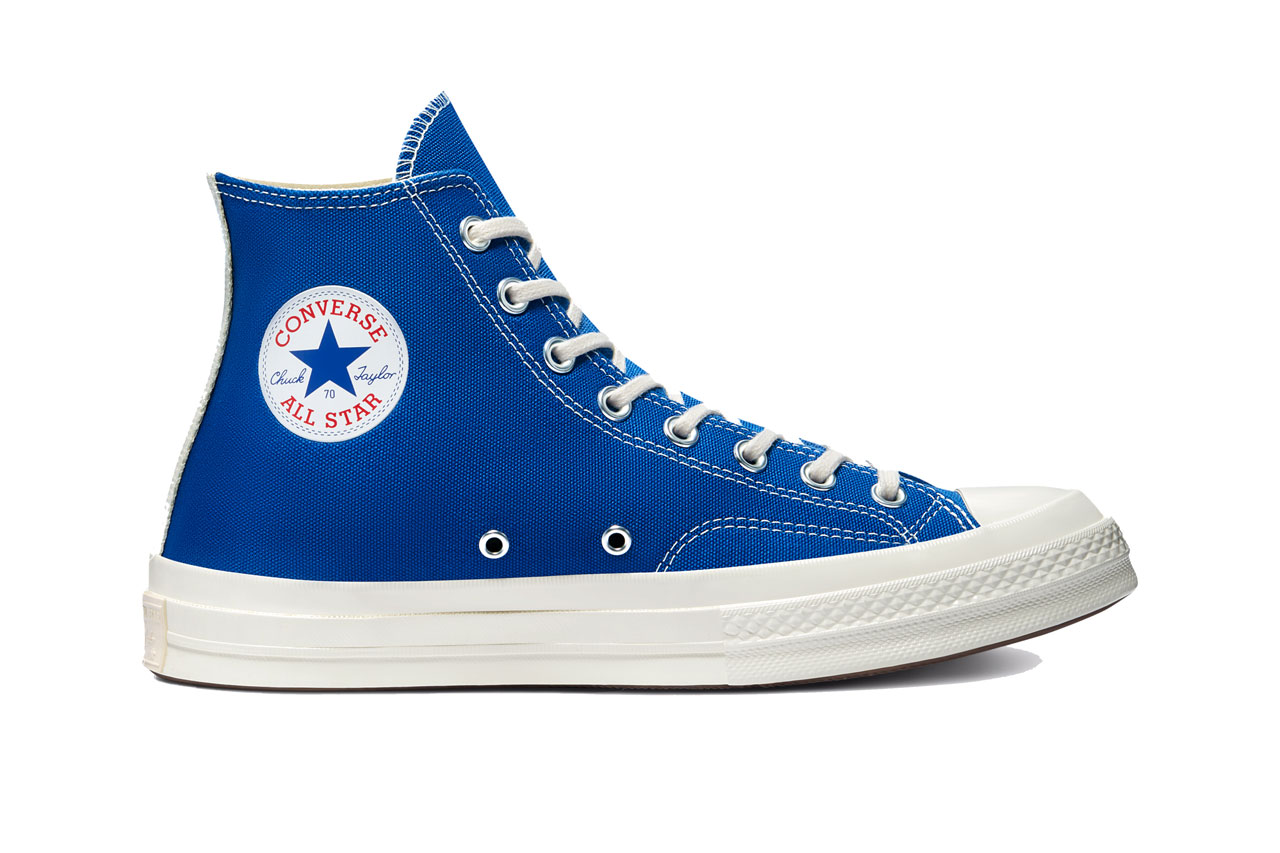Converse & CDG PLAY Launch New Chuck 70 Colorways