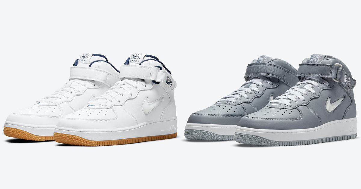 Nike Air Force 1 Mid Jewel “NYC” Pack Launch Info