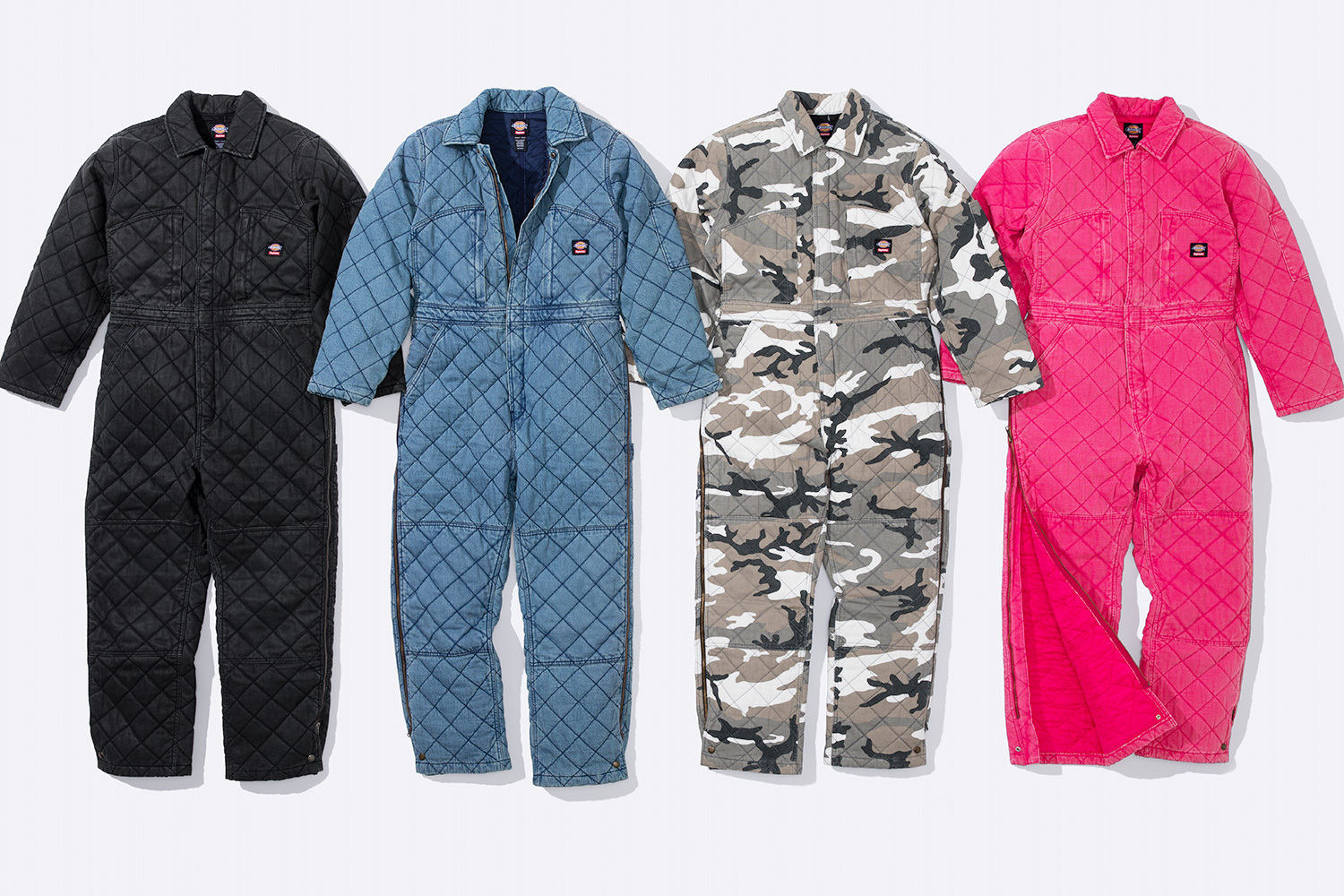 Supreme x Dickies Fall 2021 Quilted Denim Collection
