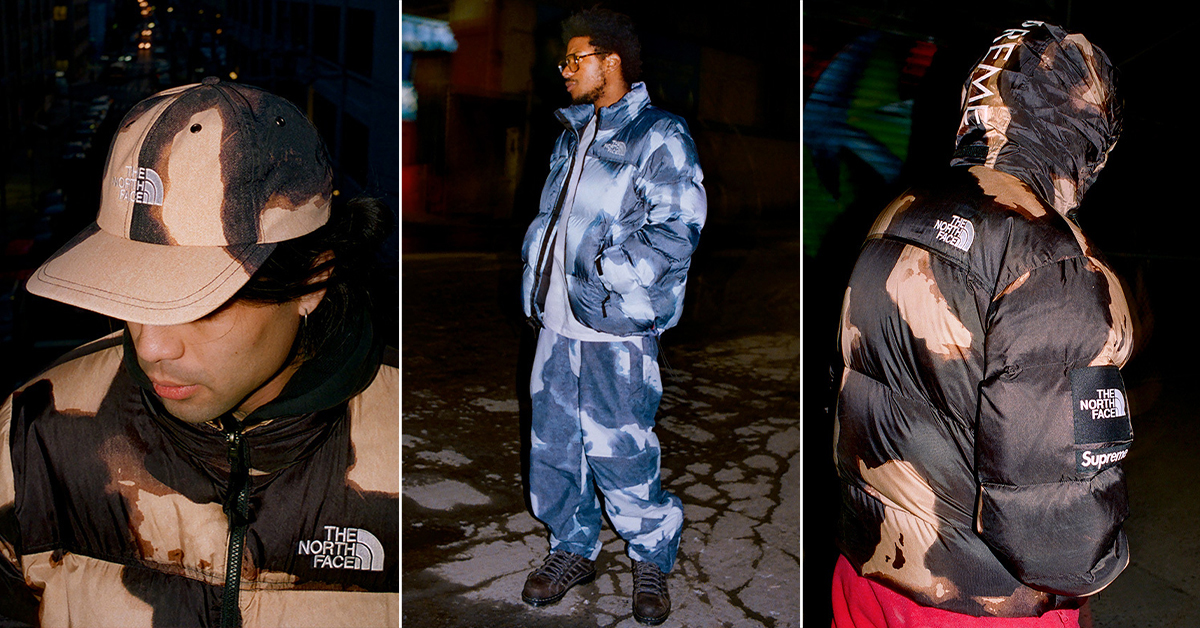 Supreme x The North Face Fall 2021 “Bleach” Collection