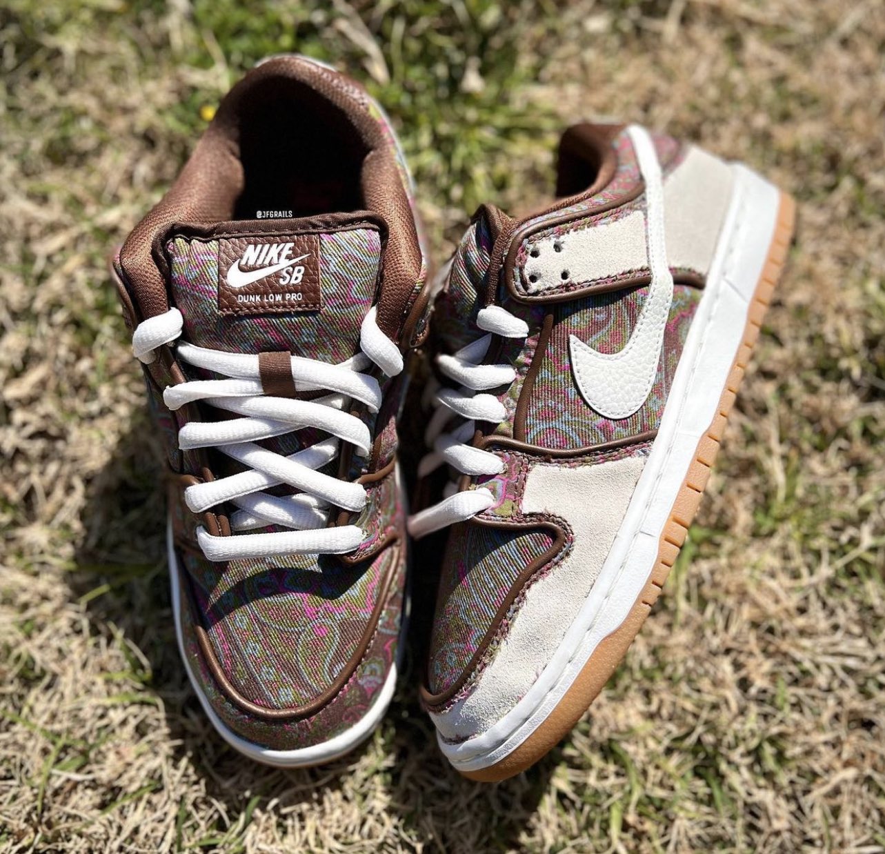 Nike SB Dunk Low "Brown Paisley" DH7534-200 Release Date