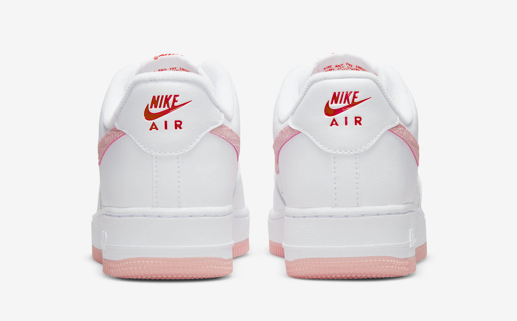 sweet Secondly tomorrow Nike Air Force 1 "Valentine's Day" 2022 DQ9320-100