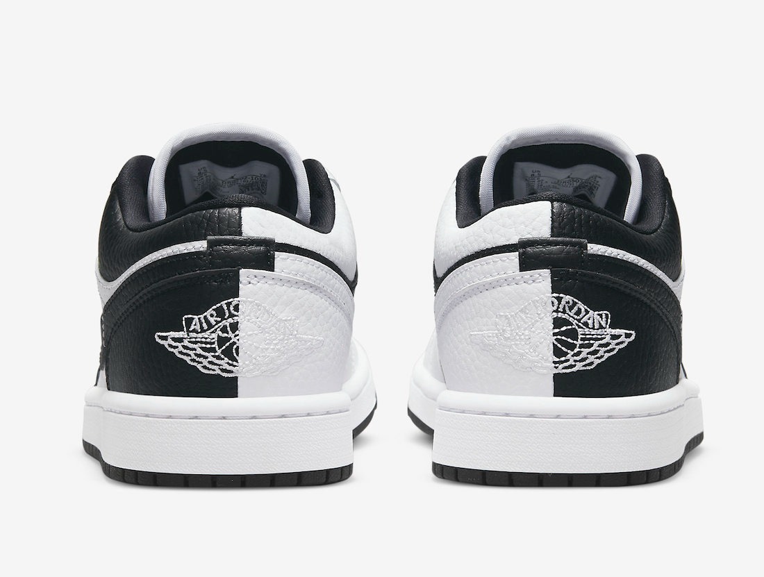 Air Jordan gray black and white jordan 1 1 Low Split Black White DR0502-101 Release Date