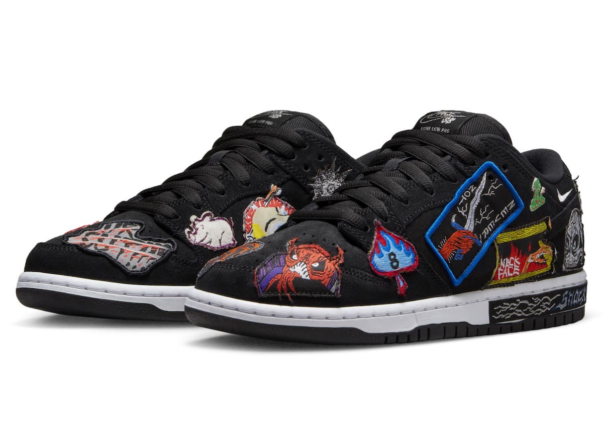 Neckface x Nike SB Dunk Low DQ4488-001 Release Date
