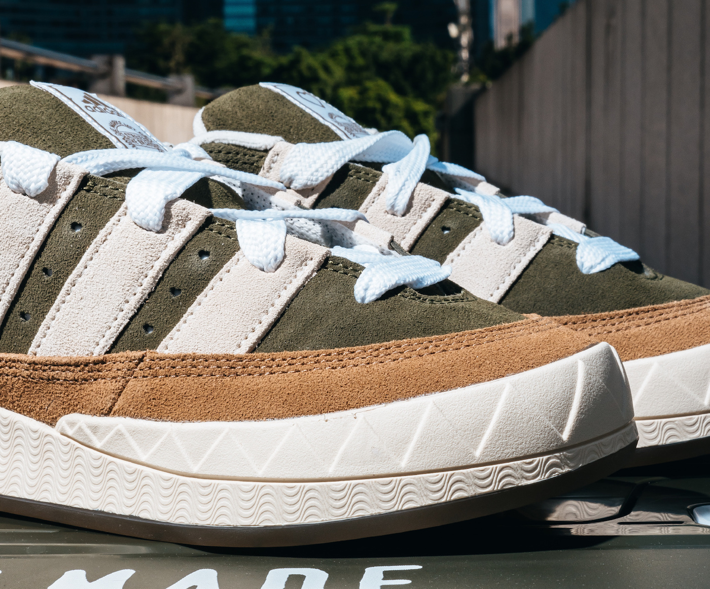 Human Made x adidas Adimatic Olive Release Date