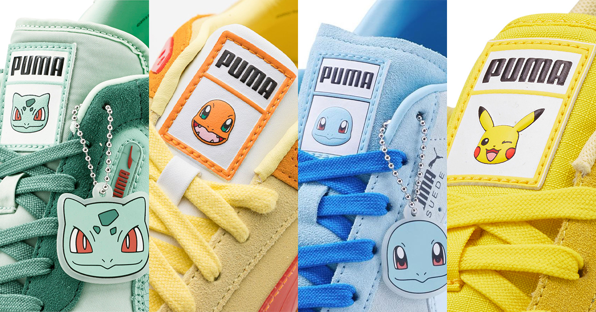 Pokémon x PUMA Collection Date de sortie et infos